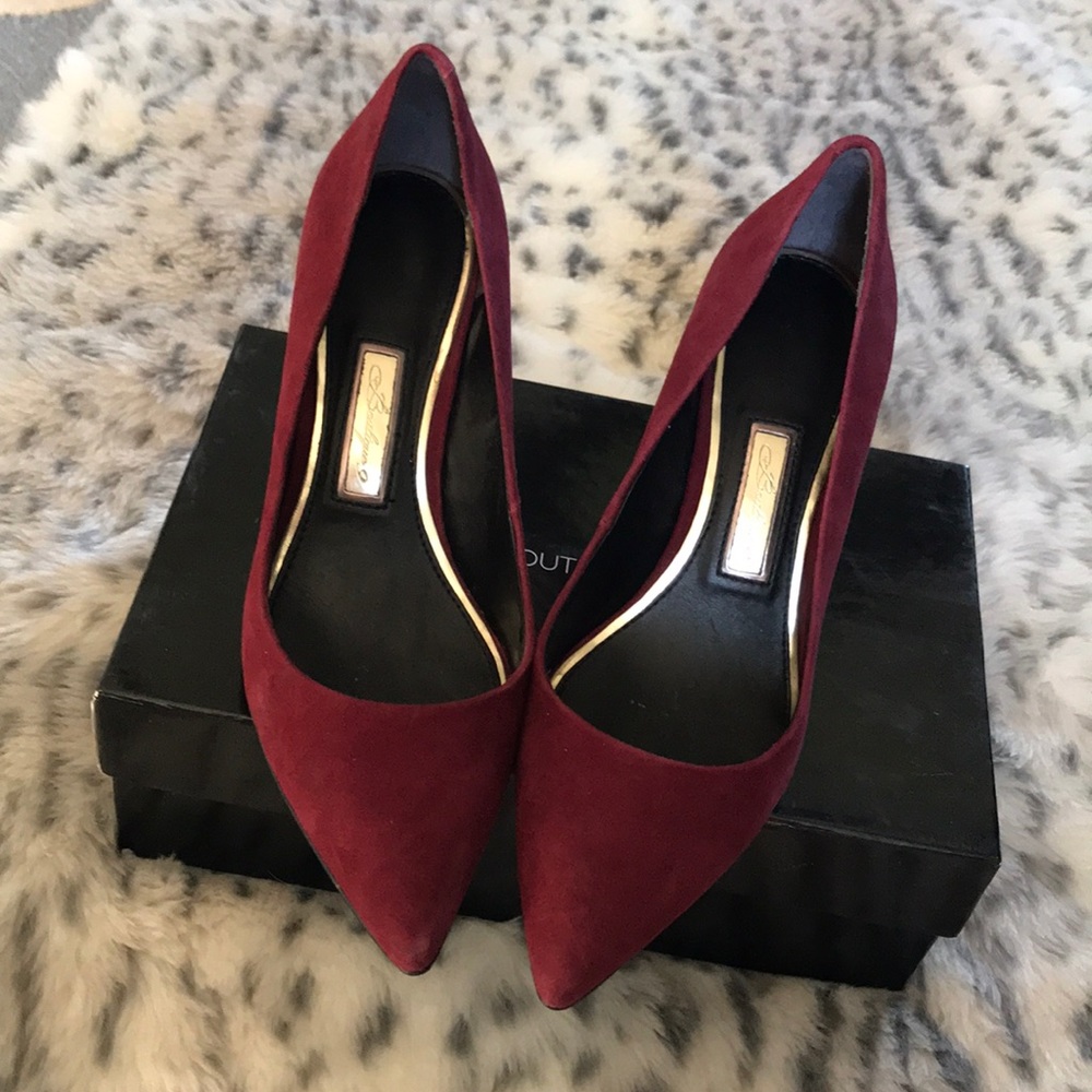 Boutique 9 Btmirabelle suede heels, size 10